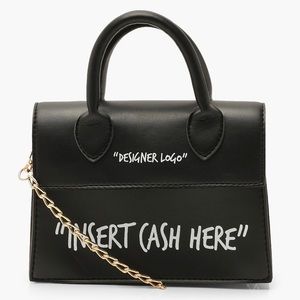 Black purse